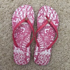 tori burch flip flops